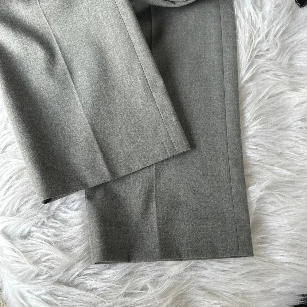 Express Dress Pants Trousers Mens Slim Fit Grey Stretch Wrinkle Resistant 30x32